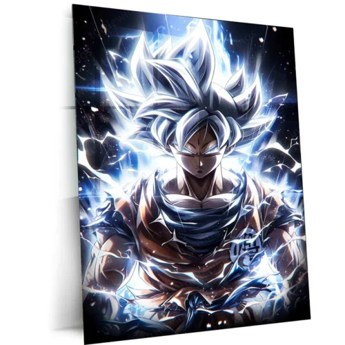 Goku Metal Poster ? Iconic Dragon Ball Z Art | Powerful Super Saiyan Wall Decor 6