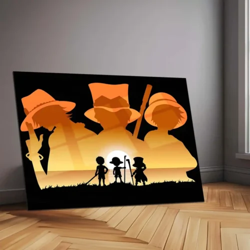 Luffy One Piece Metal Poster