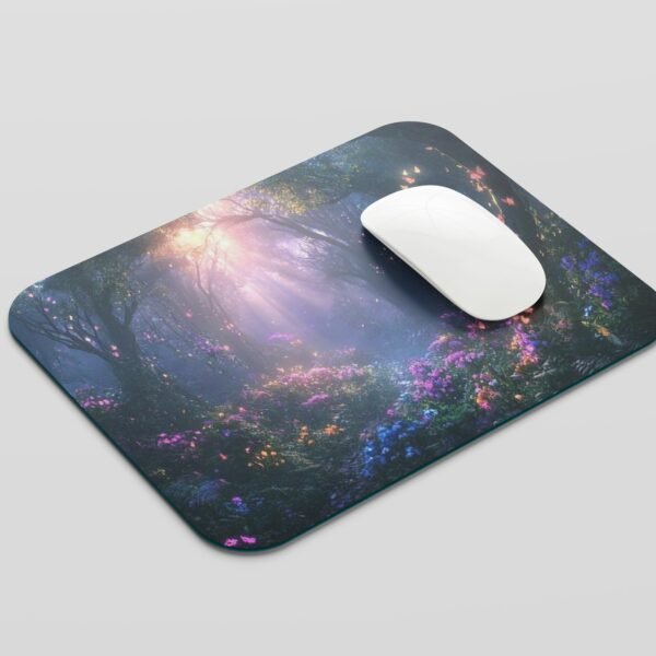 Deep Forest With colourful flowers