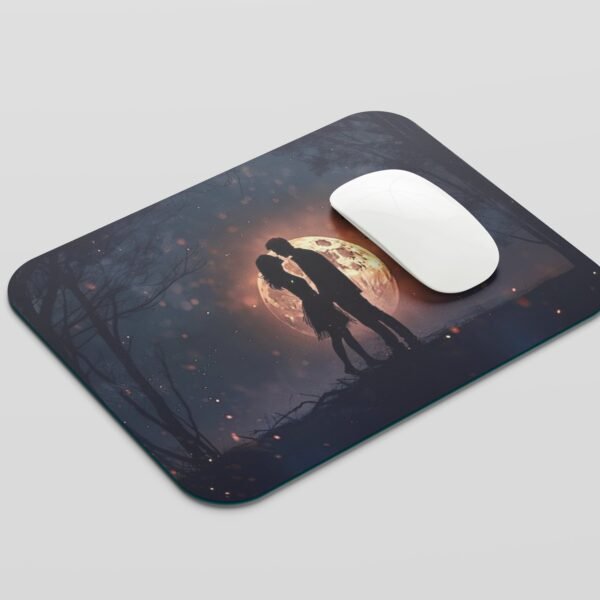 Couples in burning moon