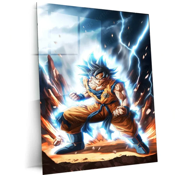 Goku DBZ Metal Poster