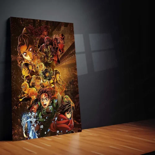 Demon Slayer ? Infinity Castle Anime Metal Frame | Muzan?s Lair Epic Poster | Otaku Wall Art - Image 2