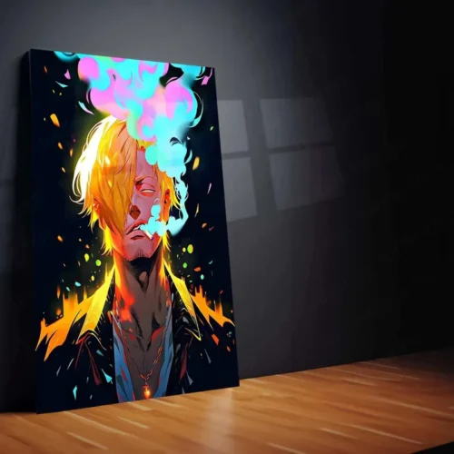 Sanji Metal Poster ? The Black Leg Pirate Chef - Image 2