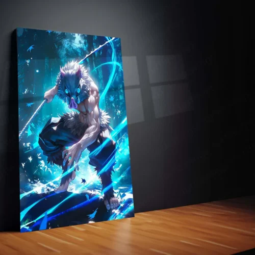 Anime Metal Poster | Inosuke ? Demon Slayer Metal Poster - Image 2