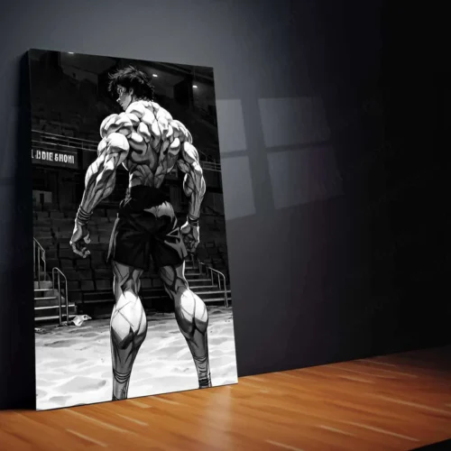 Baki Hanma Metal Poster | Anime Wall Art | Fighting Spirit & Martial Arts Decor 1 - Image 2