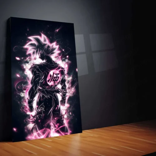 Goku Metal Poster ? Iconic Dragon Ball Z Art | Powerful Super Saiyan Wall Decor 3 - Image 2