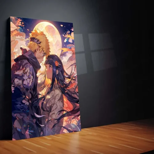 Naruto & Hinata Metal Poster - Image 2