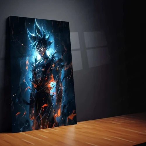 Goku Dragon Ball Art ? Dark Sky Style Anime Poster - Image 2