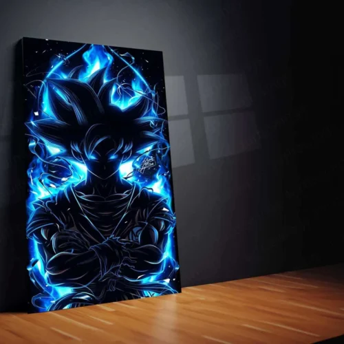 Goku Metal Poster ? Iconic Dragon Ball Z Art | Powerful Super Saiyan Wall Decor 7 - Image 2
