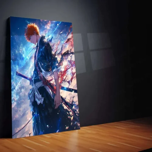 Bleach Anime Metal Poster | Iconic Characters & Epic Battle Scenes | Premium Wall Art - Image 2
