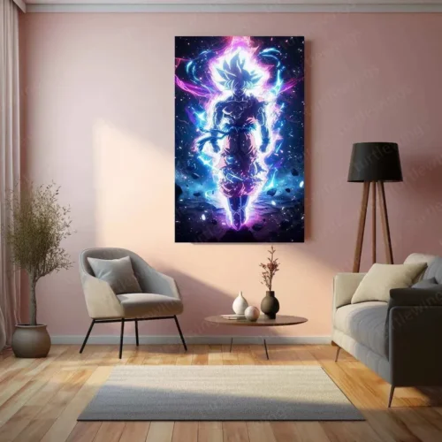 Goku Metal Poster ? Iconic Dragon Ball Z Art | Powerful Super Saiyan Wall Decor 4 - Image 3