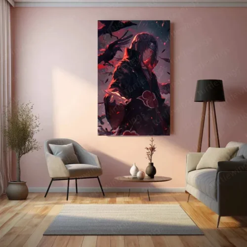 Itachi Uchiha ? Naruto Metal Poster 1 - Image 3