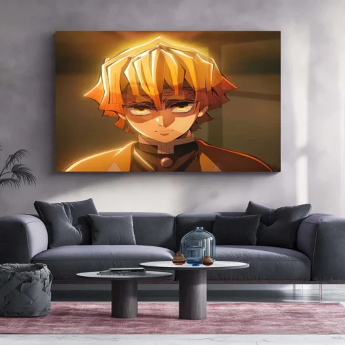 Demon Slayer ? Infinity Castle Anime Metal Frame | Muzan?s Lair Epic Poster | Otaku Wall Art 02 - Image 2