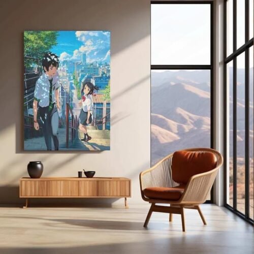 Your Name Metal Poster – A Timeless Anime Love Story 2 - Image 2
