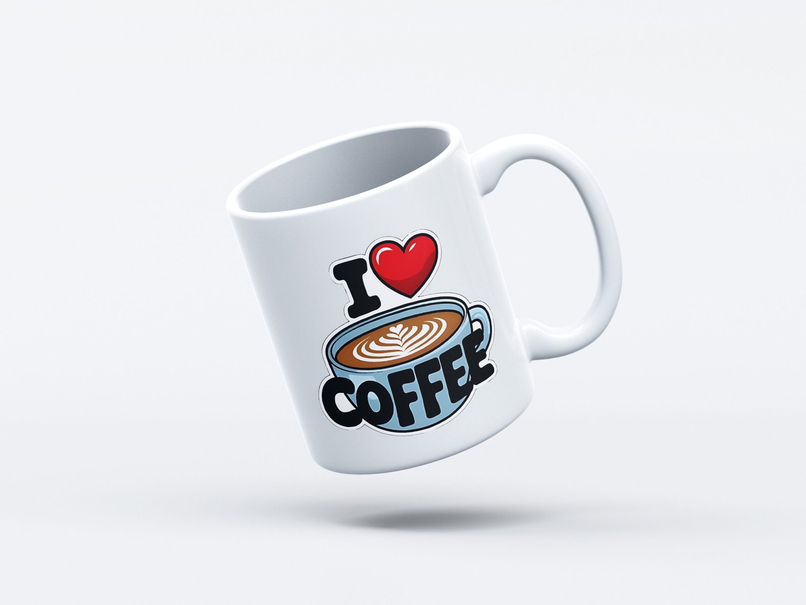 Free_Mug_Mockup_19 I Love Coffee - Image 1