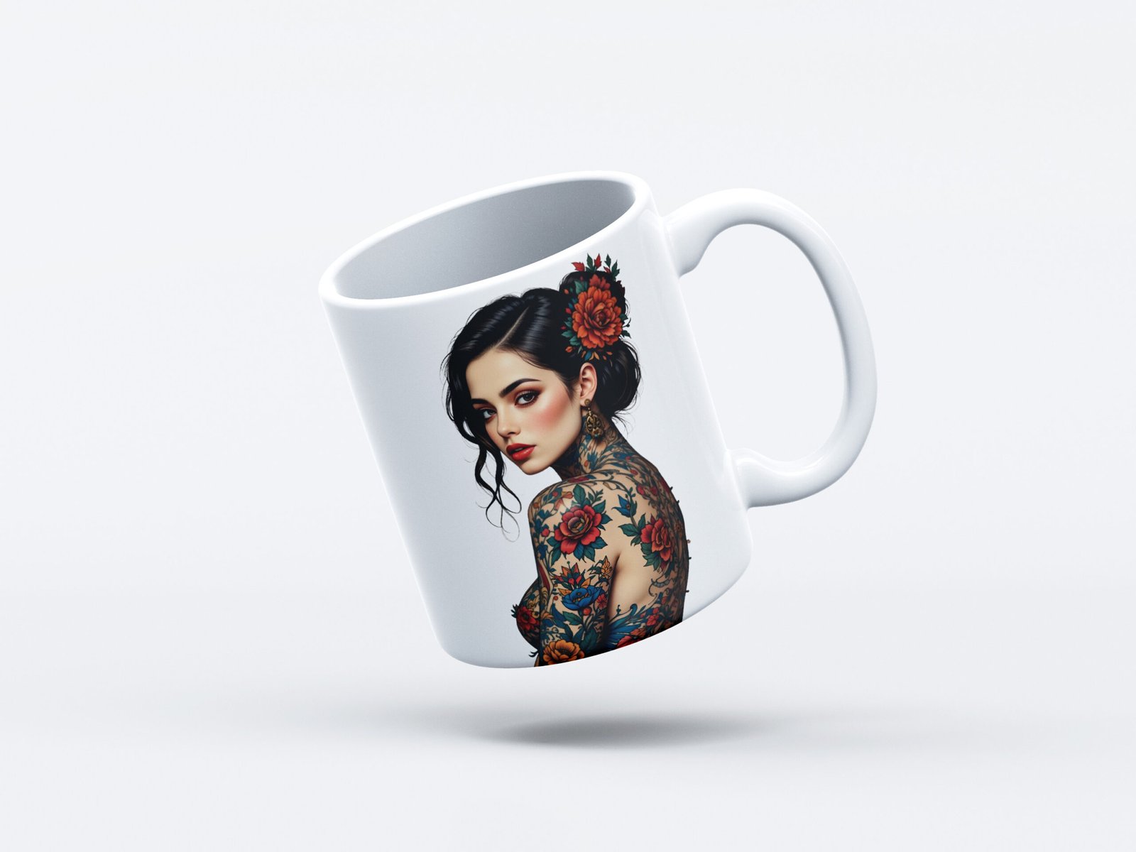Free_Mug_Mockup_2 Tatoo Lady - Image 1