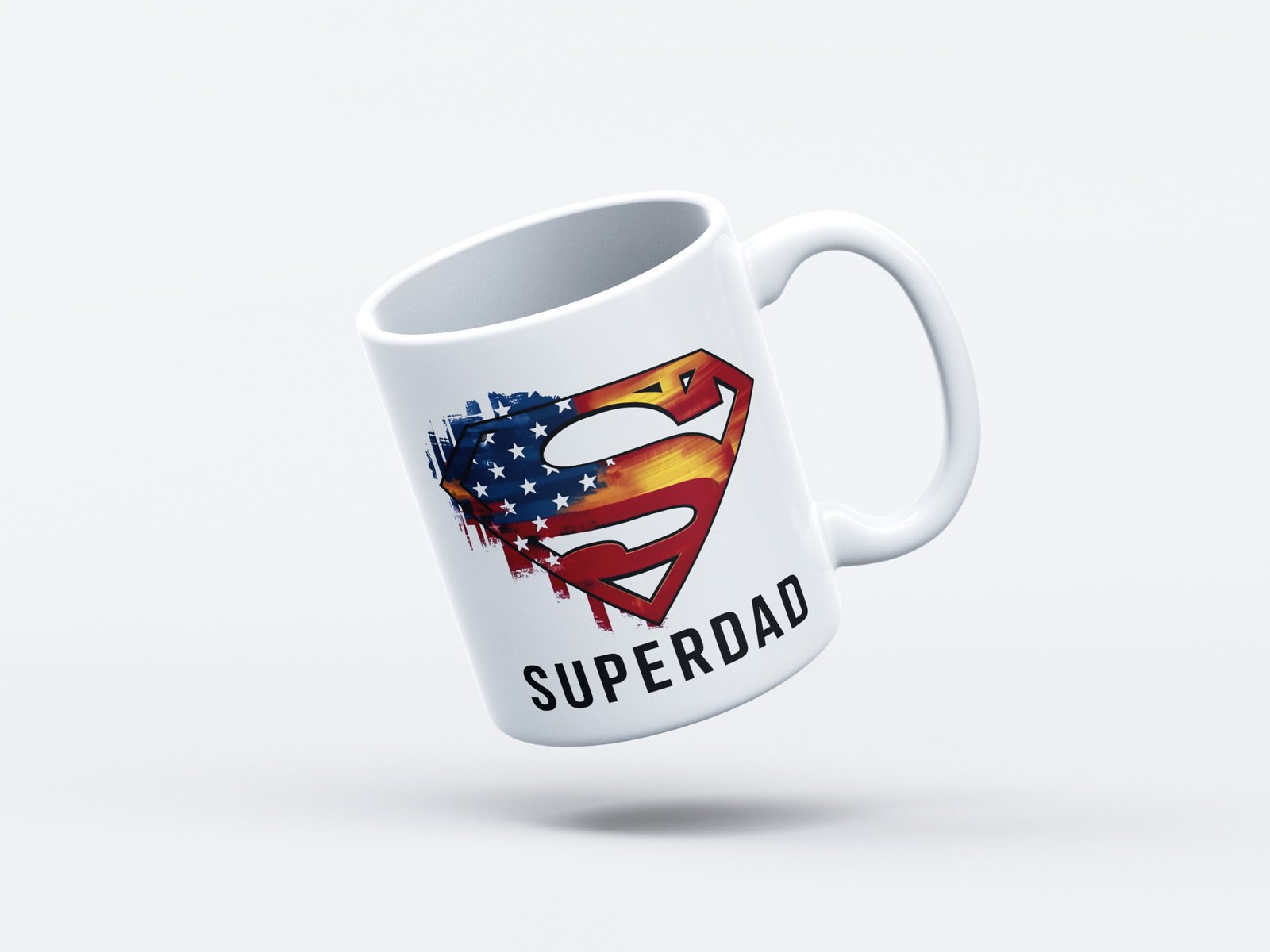 Free_Mug_Mockup_34 Super Dad - Image 1