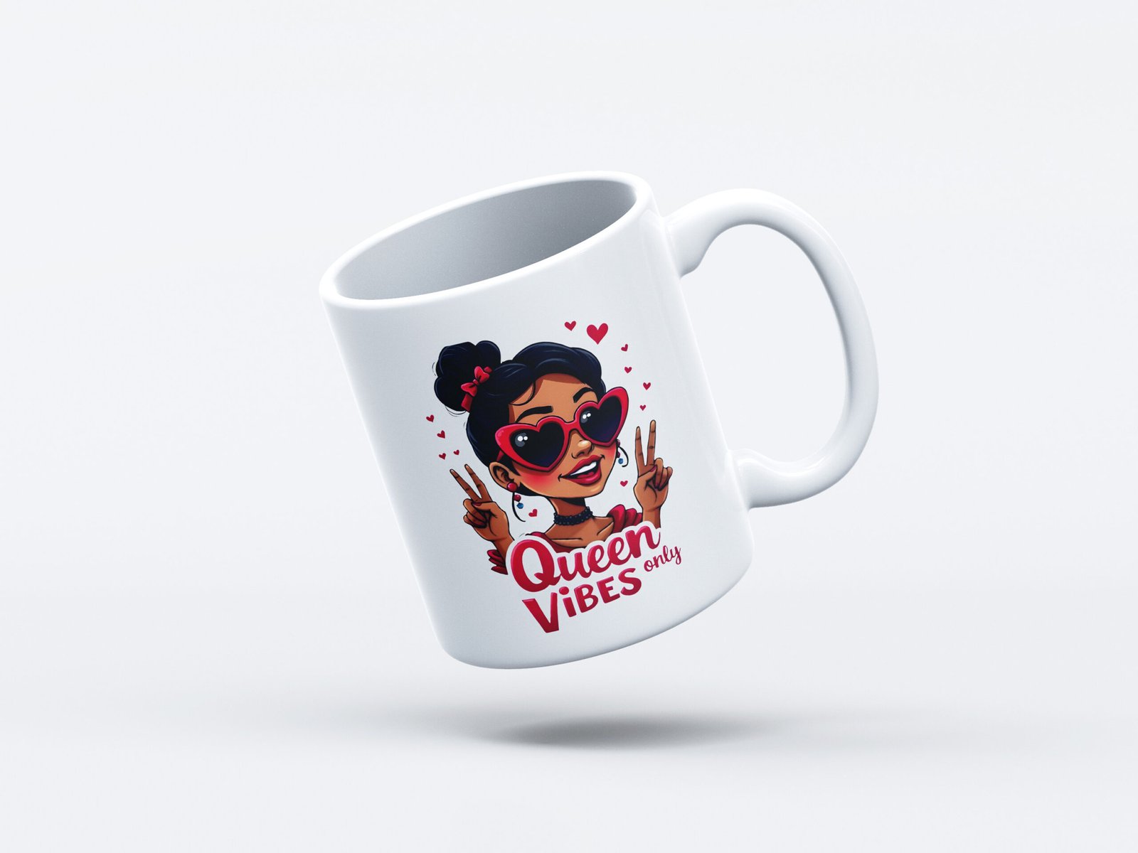 Free_Mug_Mockup_45 Queen vives only - Image 1