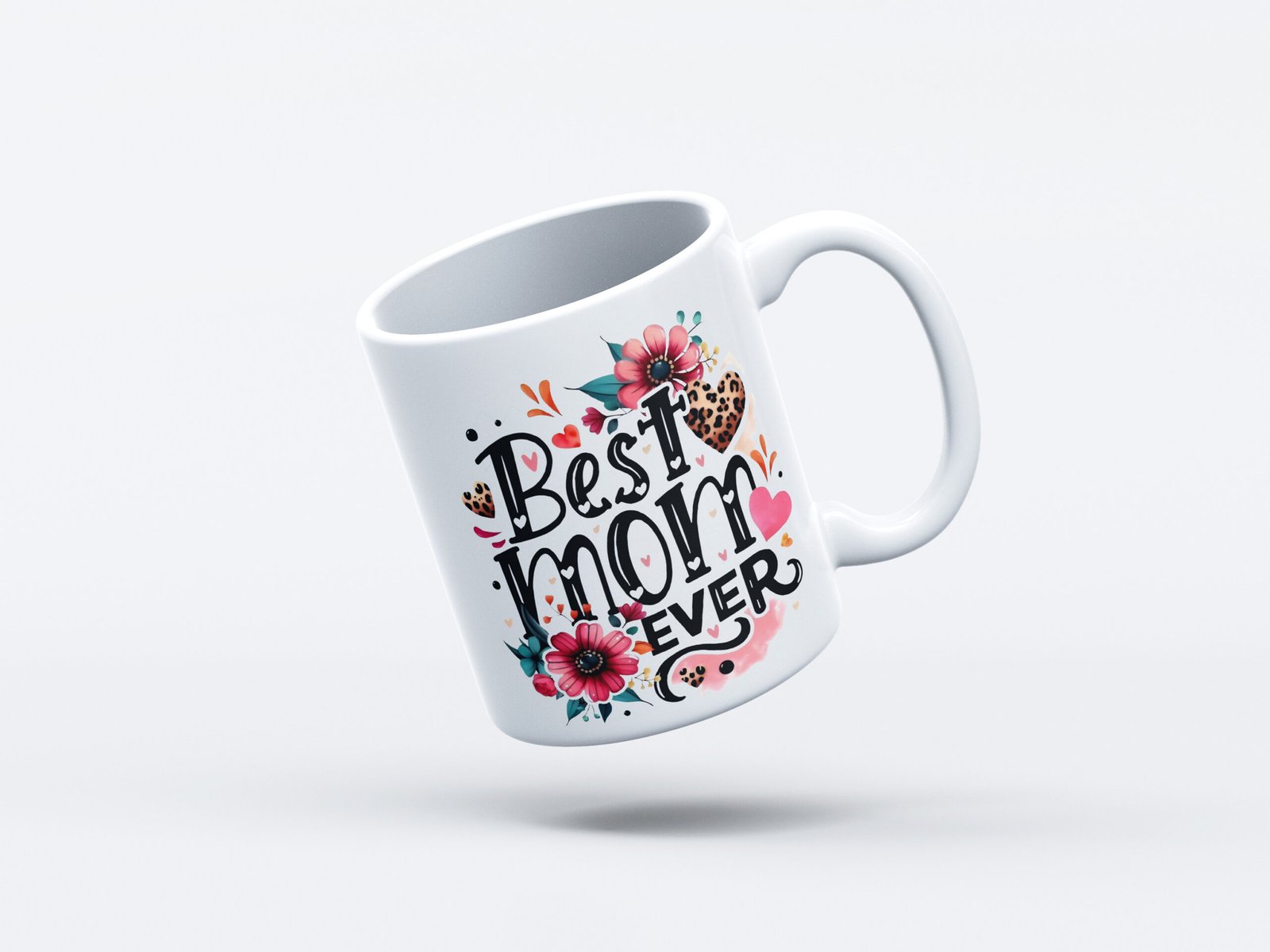 Free_Mug_Mockup_53 Best Mom Ever - Image 1