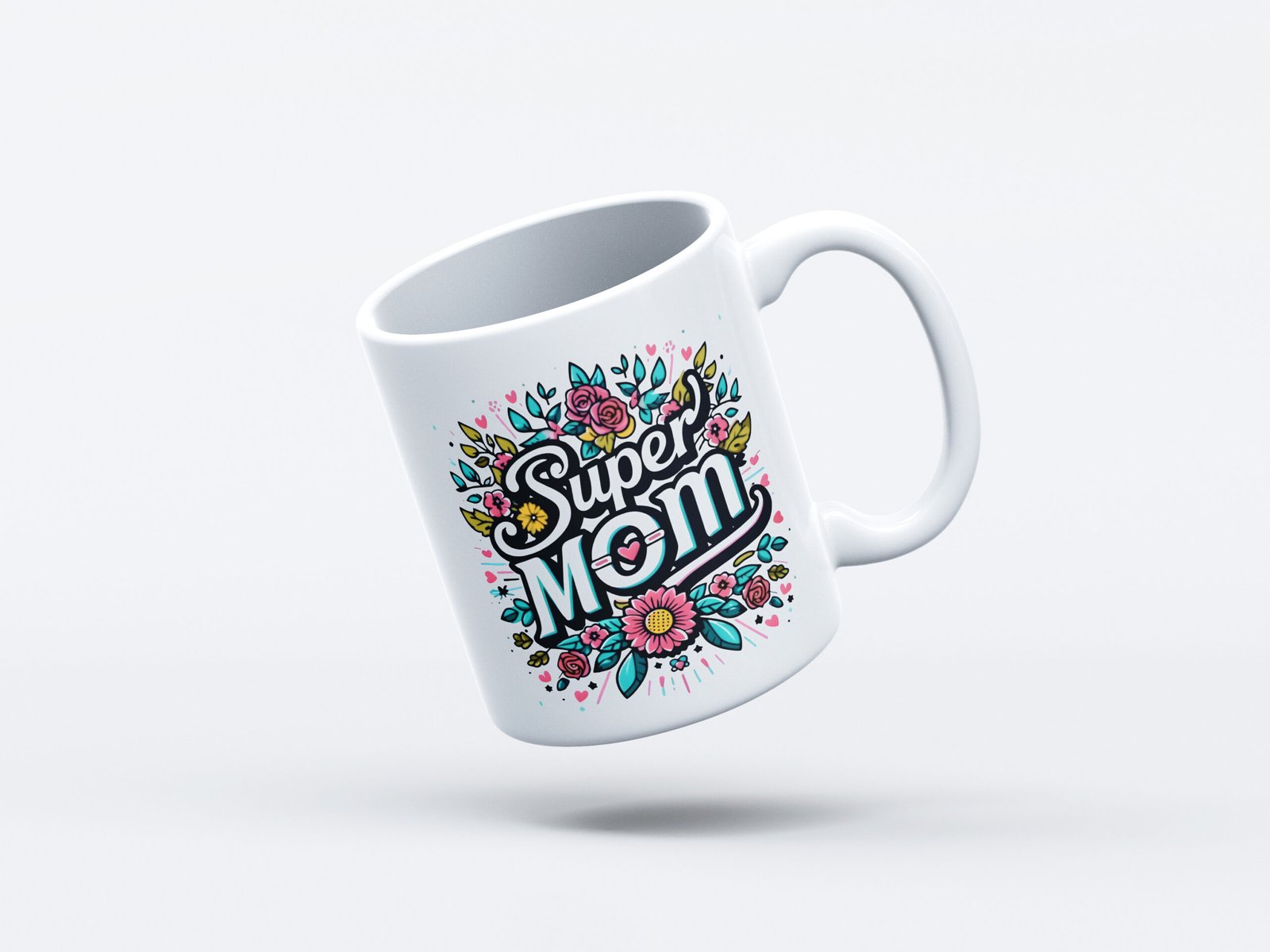Free_Mug_Mockup_72 Super Mom - Image 1