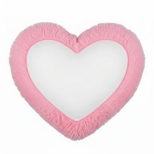Customised Heart Shaped Cushion - Image 2