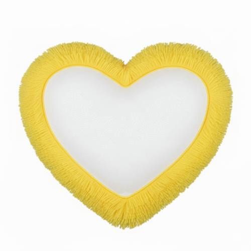 Customised Heart Shaped Cushion - Image 3