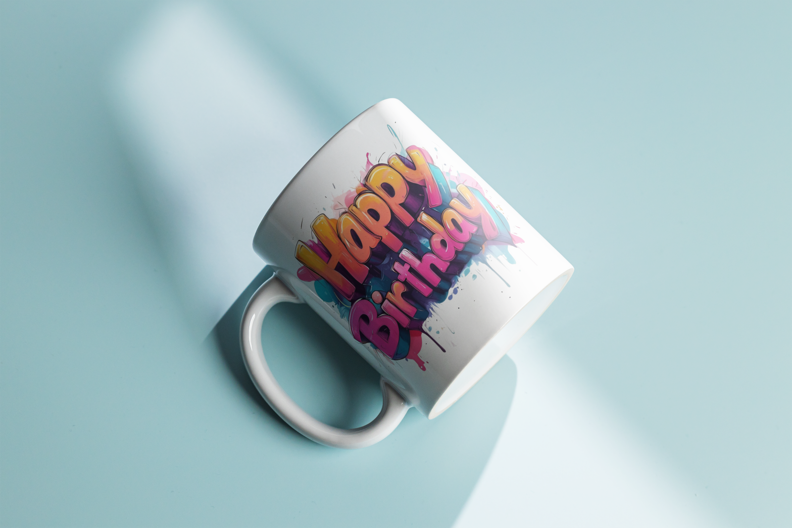 Lying_Mug_Mockup_04 Happy Birthday - Image 2