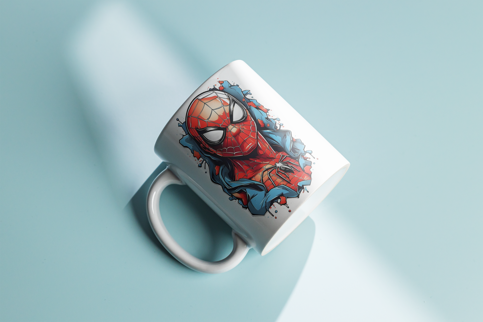 Lying_Mug_Mockup_07 Spiderman - Image 2