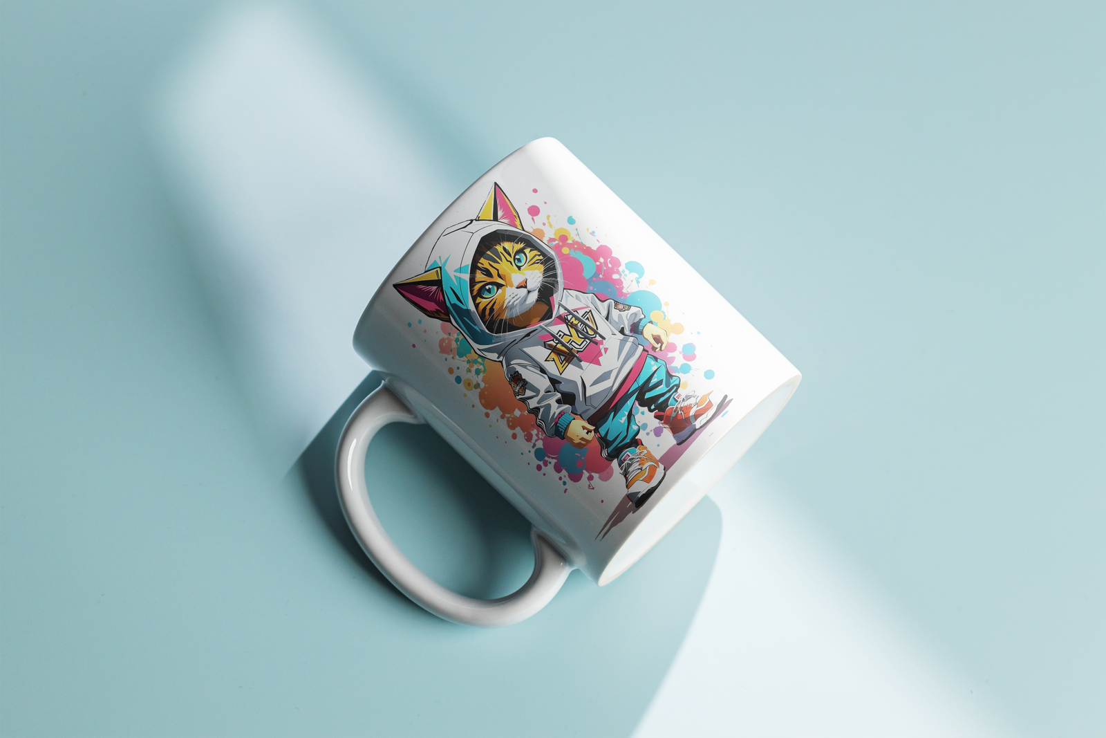 Lying_Mug_Mockup_18 Swag Cat - Image 2