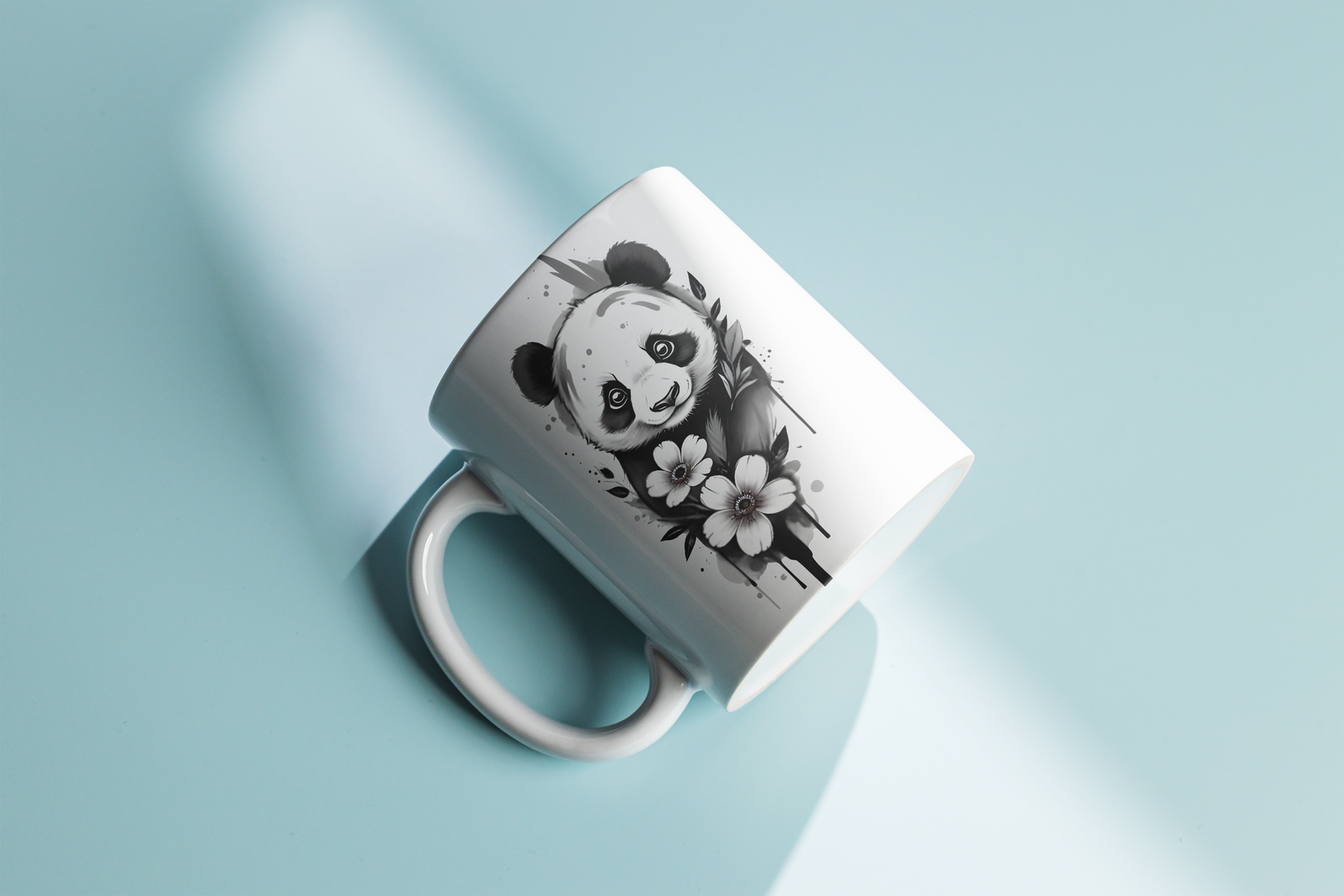 Lying_Mug_Mockup_22 Panda - Image 2