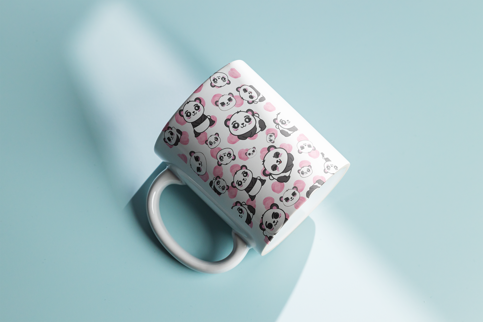 Lying_Mug_Mockup_25 Cute Panda - Image 2
