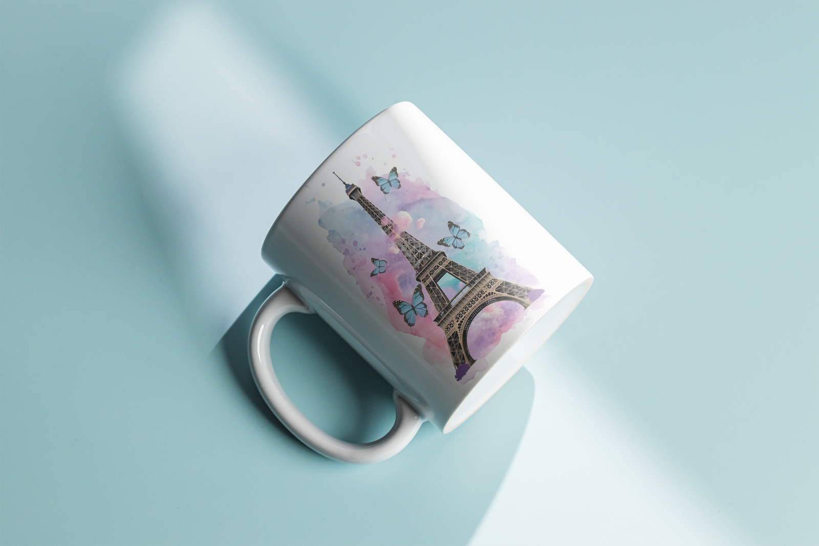 Lying_Mug_Mockup_26 Eiffel Tower 2 - Image 2