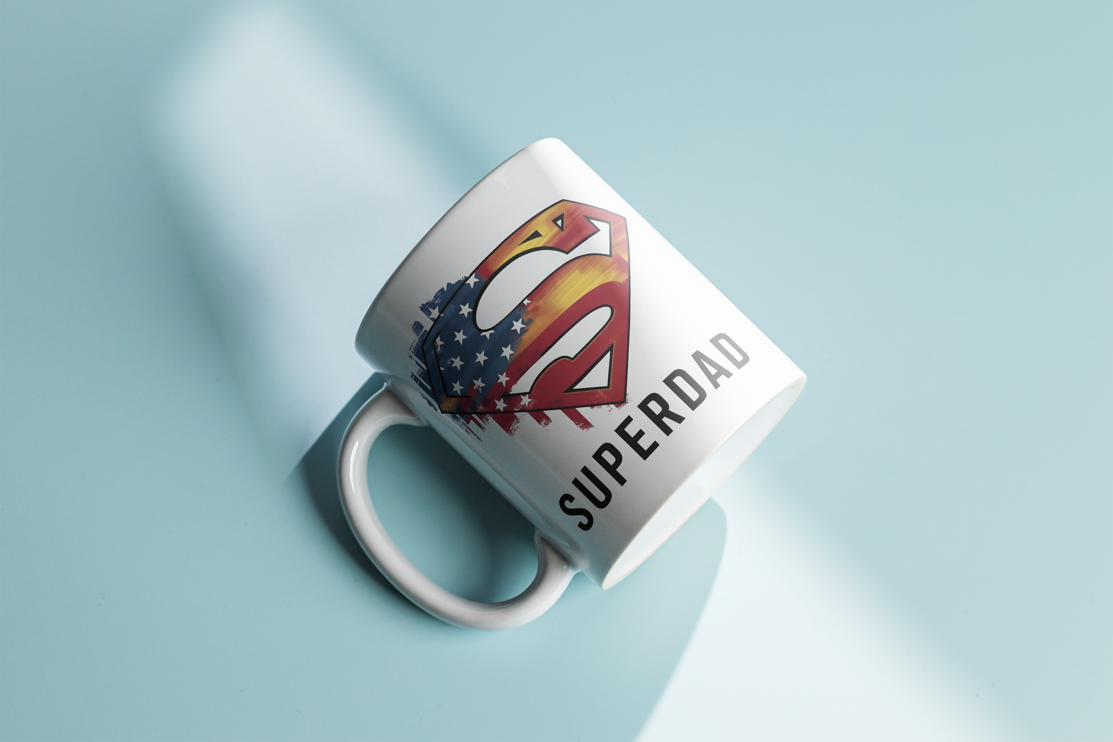 Lying_Mug_Mockup_34 Super Dad - Image 2