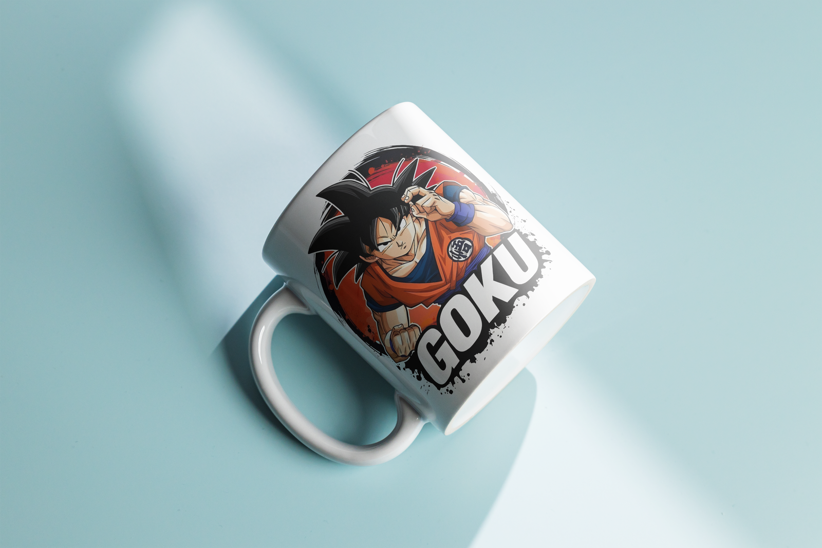 Lying_Mug_Mockup_42 Goku - Image 2
