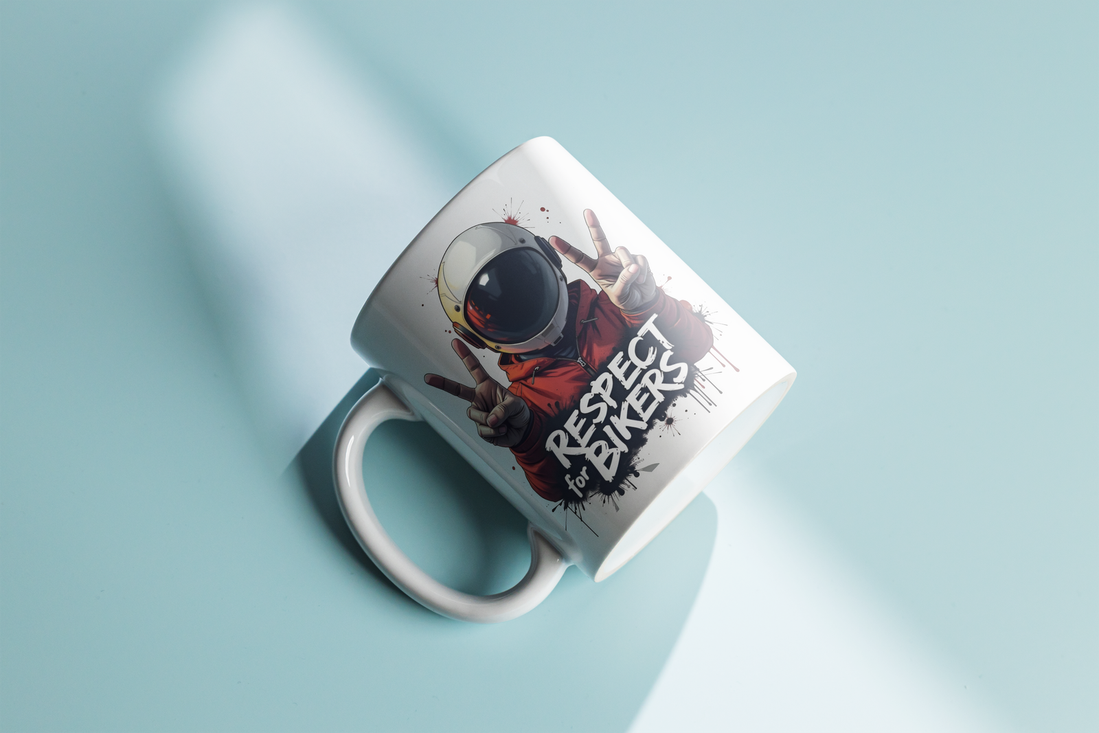 Lying_Mug_Mockup_58 Respect for Bikers - Image 2