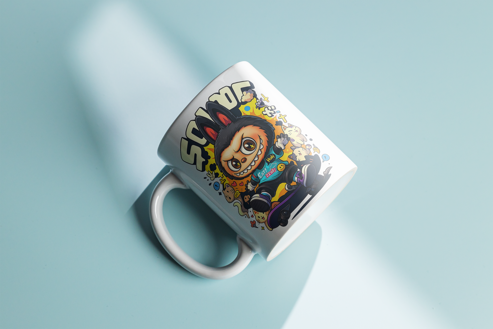 Lying_Mug_Mockup_67 Labubu - Image 2