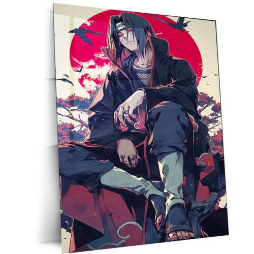 Itachi Uchiha Metal Poster ? Naruto Shippuden | Legendary Ninja Wall Art 2