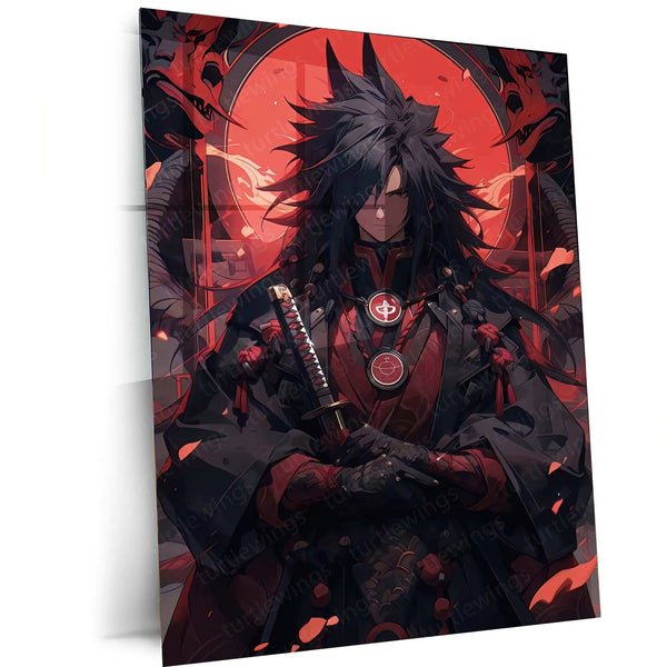 Madara Uchiha Metal Poster ? The Legendary Shinobi