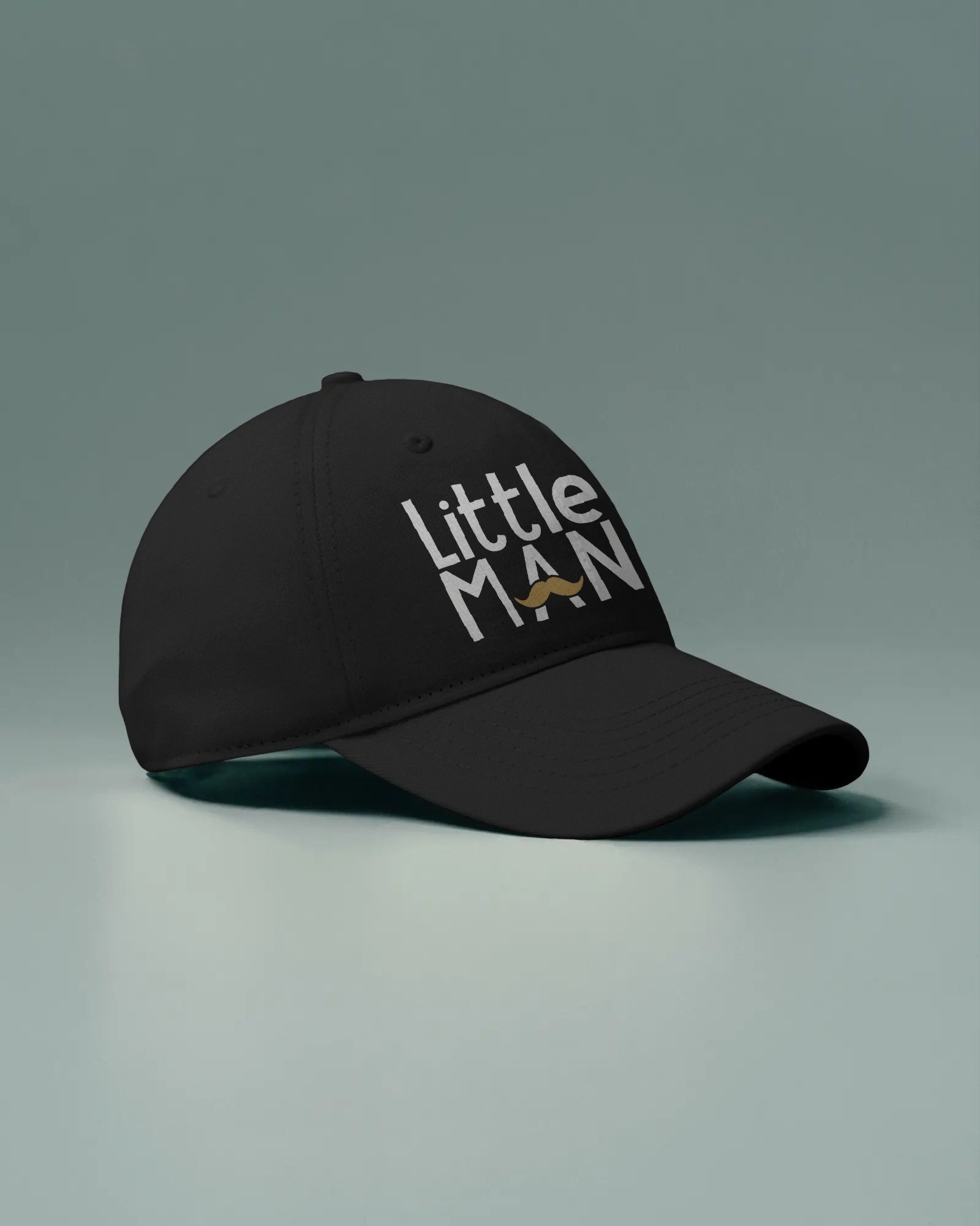 soft-light-cap-mockup-side-view-baseball-hat-on-clean-pastel-background-minimal-aesthetic-0314 (1) Casual Stylish Cap - Image 2