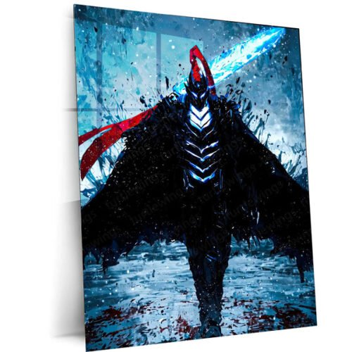 Solo Leveling Metal Poster | Sung Jin-Woo Shadow Monarch Wall Art | Anime Manhwa Decor 17