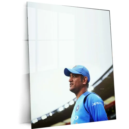 Cricket Metal Poster | MS Dhoni Thala 07 Metal Poster 1 - Image 3