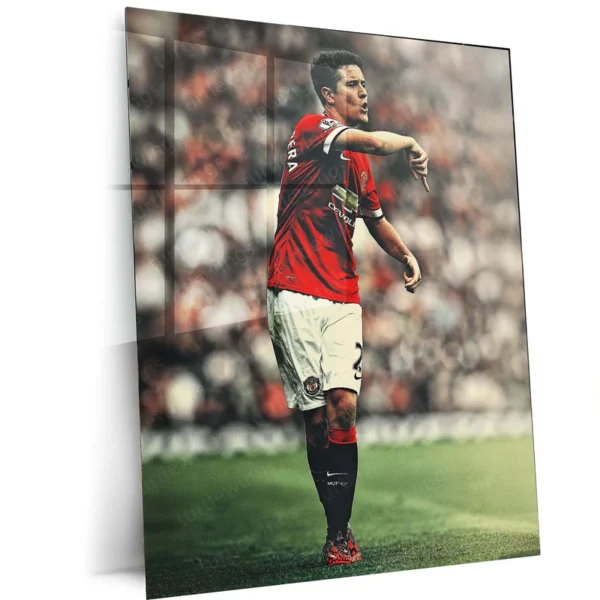 Ander Herrera Manchester United Action Pose ? Metal Frame | Premium Football Poster