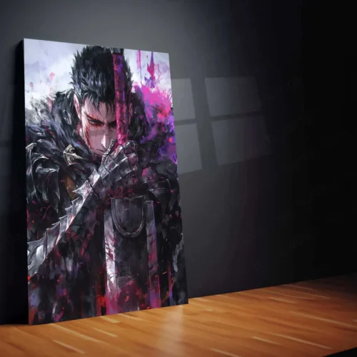 Berserk Metal Poster ? Guts Dark Fantasy Anime Wall Art - Image 2