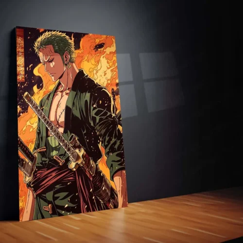 Roronoa Zoro One Piece Metal Poster 1 - Image 2
