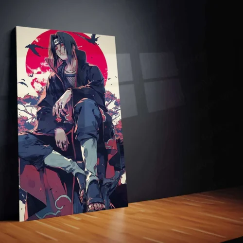 Itachi Uchiha Metal Poster ? Naruto Shippuden | Legendary Ninja Wall Art 2 - Image 2