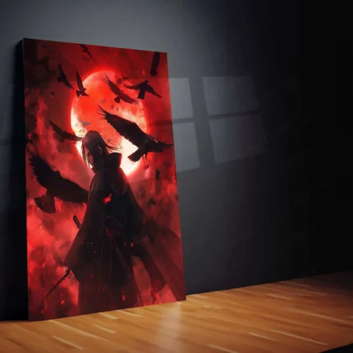 Itachi Uchiha Metal Poster ? Akatsuki Anime Wall Art | Naruto Shippuden Decor - Image 2