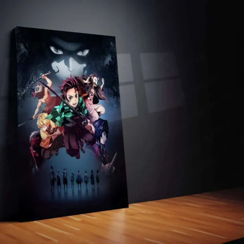 Demon Slayer Metal Poster ? Epic Anime Wall Art | Kimetsu no Yaiba Decor - Image 2