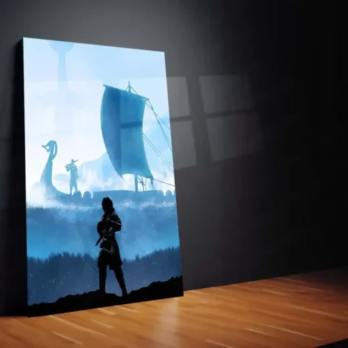 Anime Metal Poster | Vinland Saga ? Thorfinn Manga Metal Poster | Viking Anime Wall Frame 02 - Image 2
