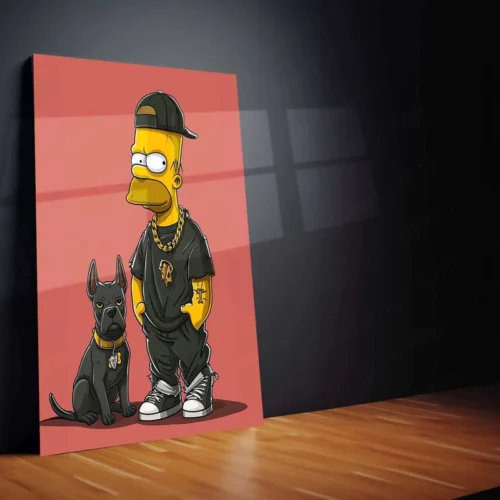 The Simpsons Metal Poster ? Iconic Cartoon Wall Art | Fun & Nostalgic Decor - Image 2