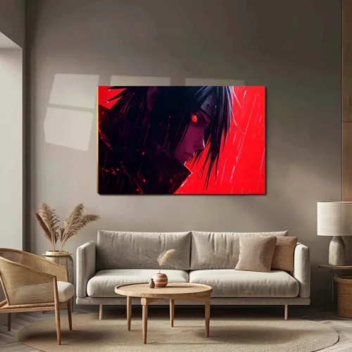 Anime Metal Poster | Madara Uchiha Metal Poster | Naruto Shippuden Wall Art | Uchiha Clan Power Decor 1 - Image 3